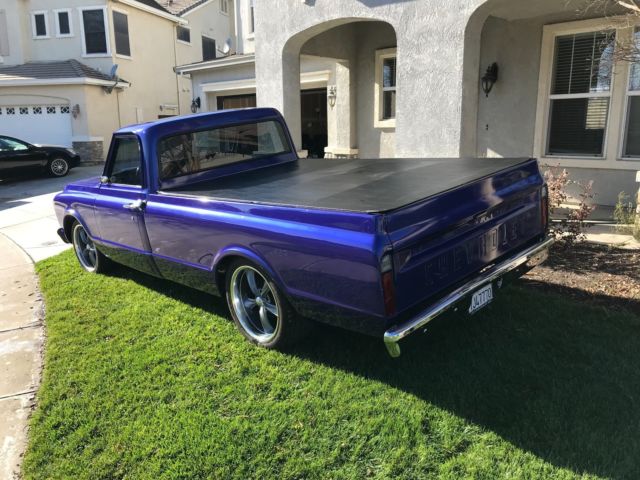 1970 Purple Chevrolet C-10 long bed