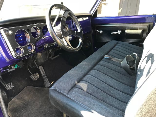 1970 Purple Chevrolet C-10 long bed