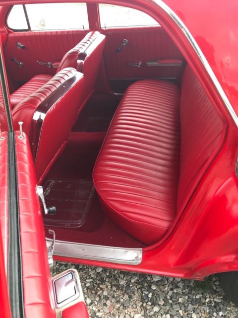 1962 Red Chevrolet Bel Air/150/210 Sedan