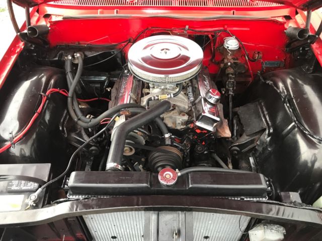 1962 Red Chevrolet Bel Air/150/210 Sedan