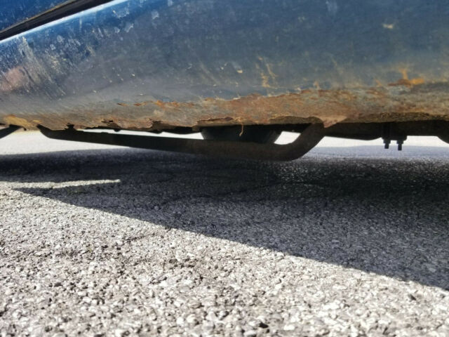 1949 Blue Ford Lowered and Chopped Custom Coupe