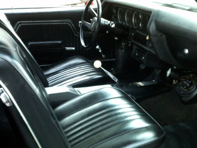 1972 Orange Chevrolet Chevelle Coupe