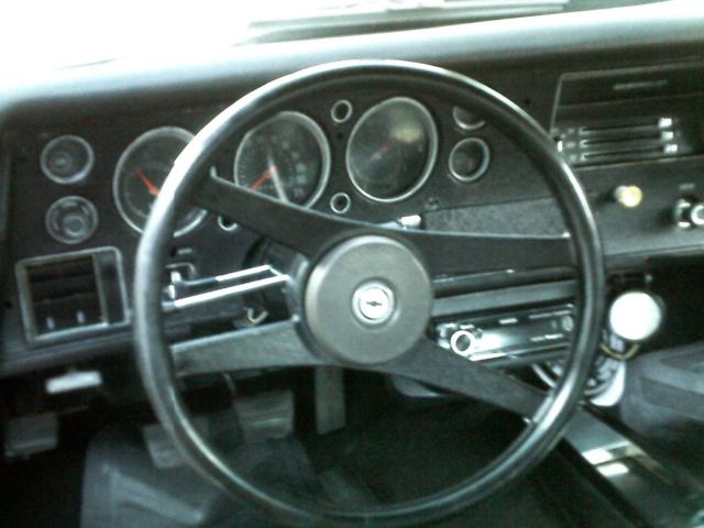 1972 Orange Chevrolet Chevelle Coupe