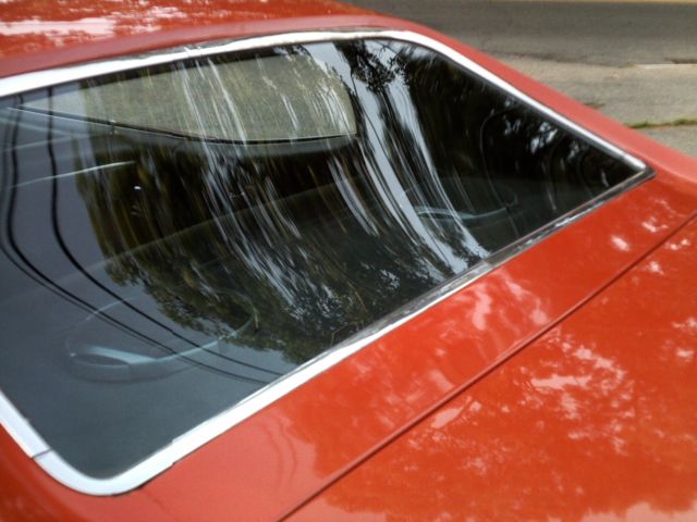 1972 Orange Chevrolet Chevelle Coupe