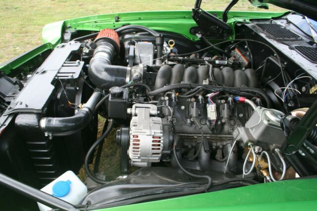 1971 Green Chevrolet Camaro Coupe