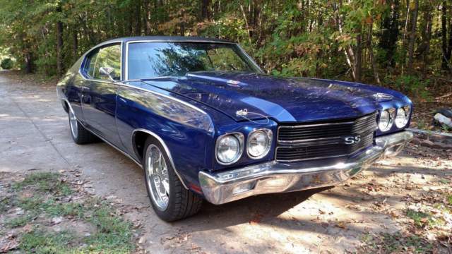 1970 Blue Chevrolet Chevelle HT