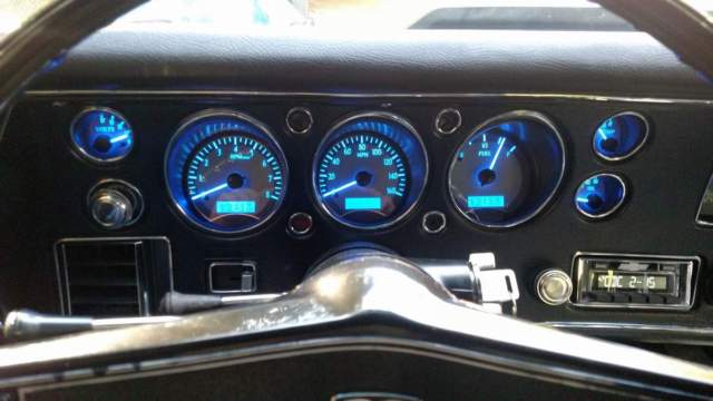 1970 Blue Chevrolet Chevelle HT