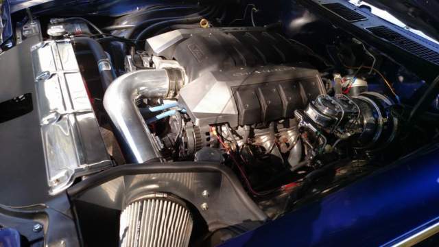 1970 Blue Chevrolet Chevelle HT