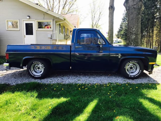 1983 Blue Chevrolet C-10