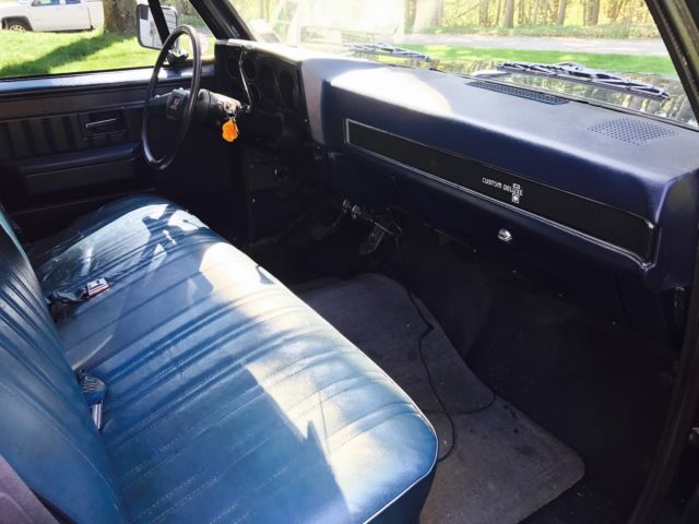 1983 Blue Chevrolet C-10
