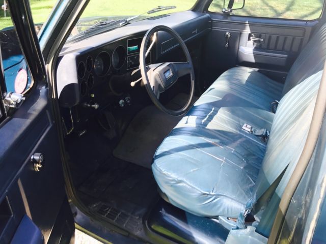 1983 Blue Chevrolet C-10