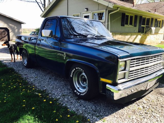 1983 Blue Chevrolet C-10