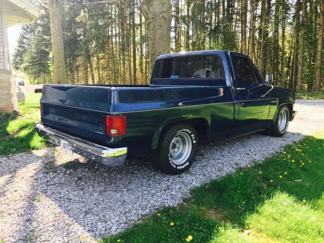 1983 Blue Chevrolet C-10