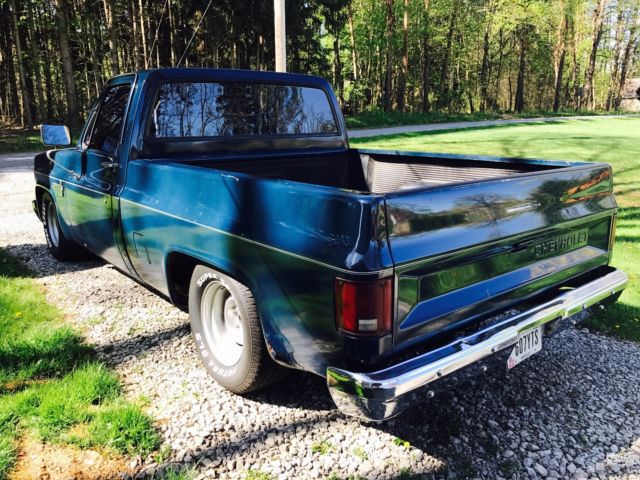 1983 Blue Chevrolet C-10