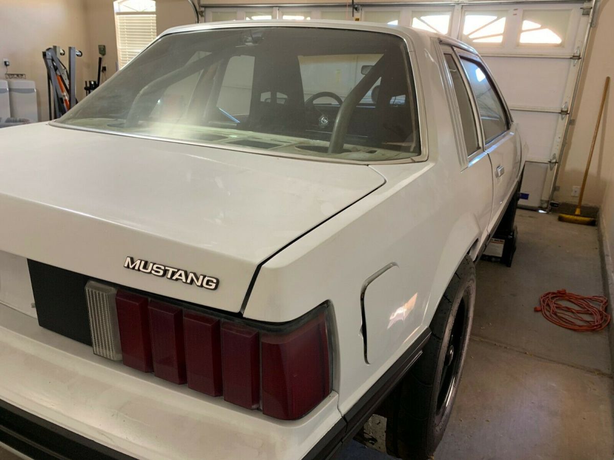 1981 White Ford Mustang Coupe