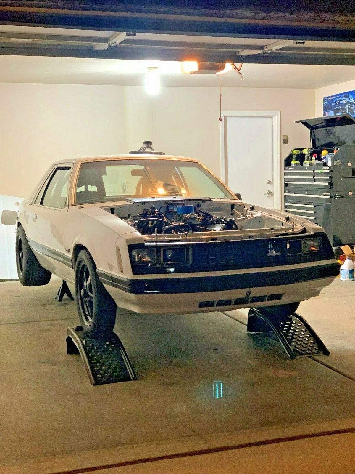1981 White Ford Mustang Coupe