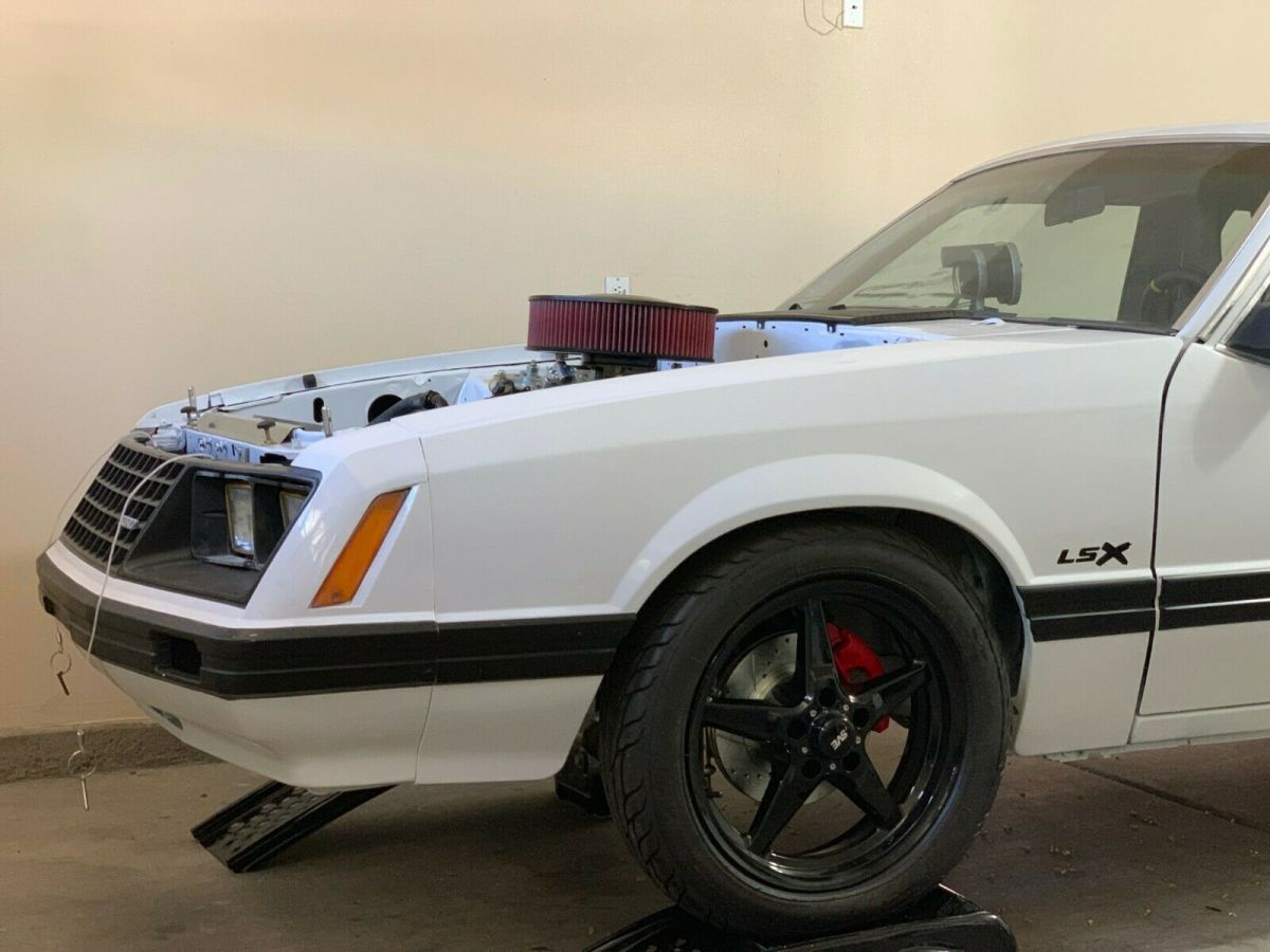1981 White Ford Mustang Coupe