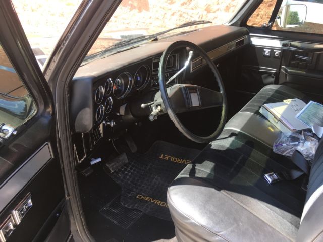 1985 Black GMC Sierra 1500