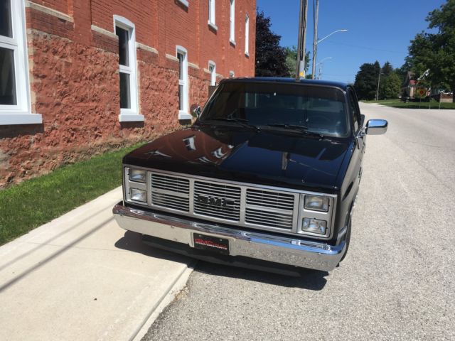 1985 Black GMC Sierra 1500