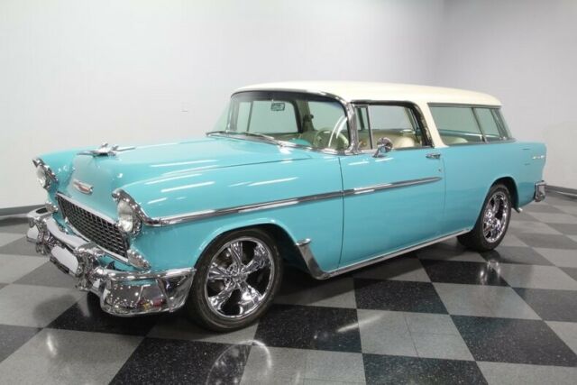 1955 Regal Turquois Chevrolet Bel Air/150/210 Station Wagon