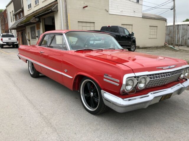 1963 Red Chevrolet Impala