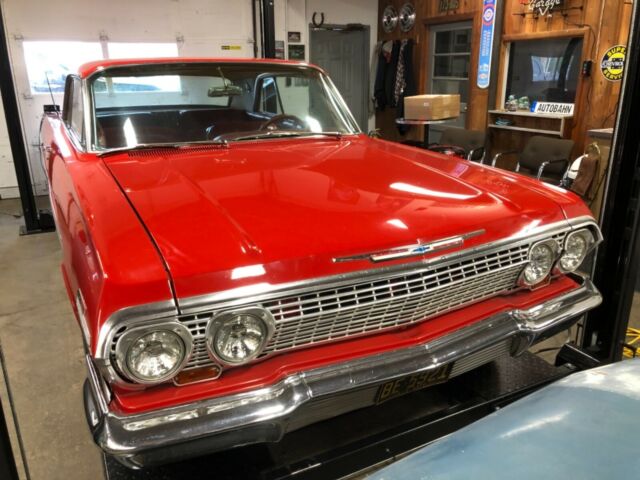 1963 Red Chevrolet Impala