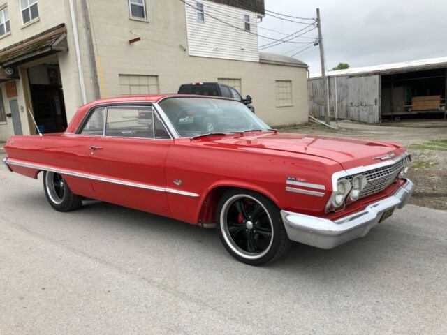 1963 Red Chevrolet Impala