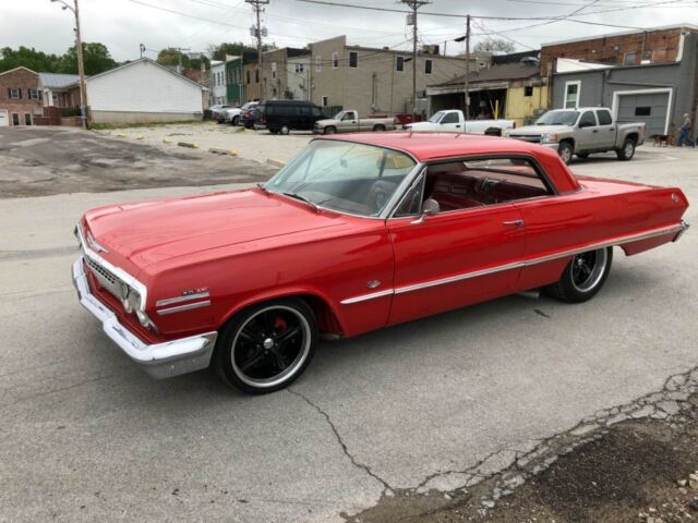 1963 Red Chevrolet Impala