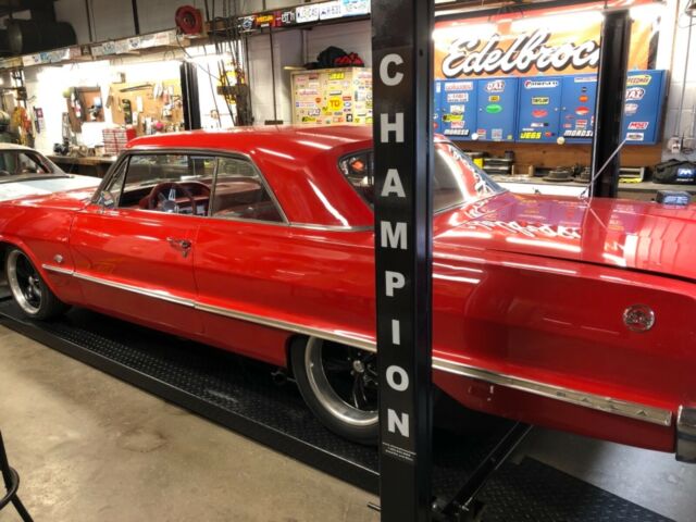 1963 Red Chevrolet Impala