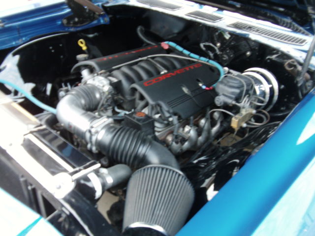 1968 Blue Chevrolet Chevelle