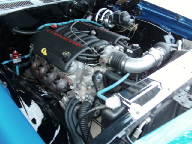 1968 Blue Chevrolet Chevelle