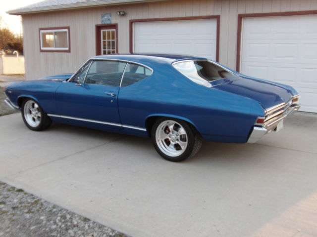 1968 Blue Chevrolet Chevelle