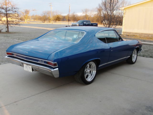 1968 Blue Chevrolet Chevelle