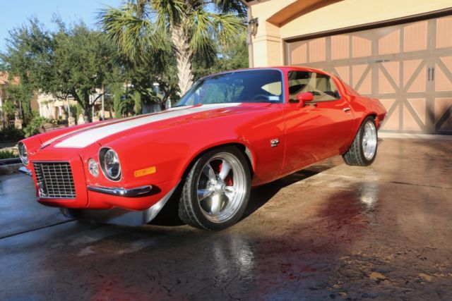 1971 Red Chevrolet Camaro Coupe