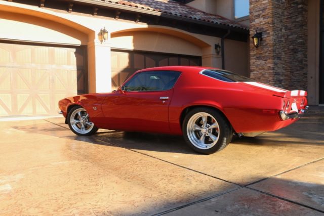1971 Red Chevrolet Camaro Coupe
