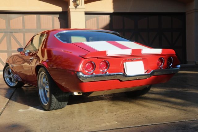 1971 Red Chevrolet Camaro Coupe