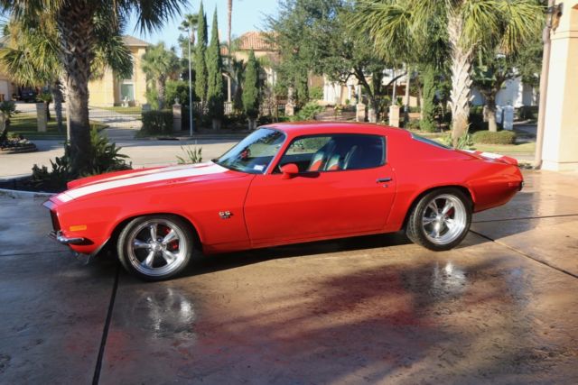 1971 Red Chevrolet Camaro Coupe