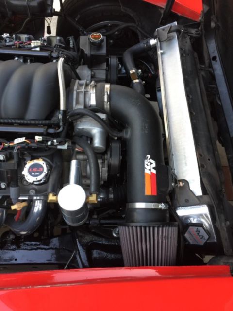 1974 Red Chevrolet Corvette Coupe