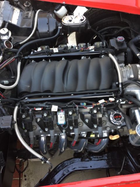 1974 Red Chevrolet Corvette Coupe