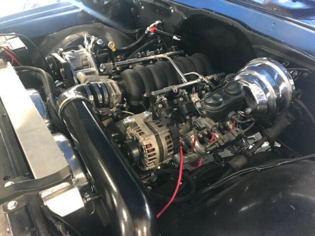 1967 Blue Chevrolet C-10