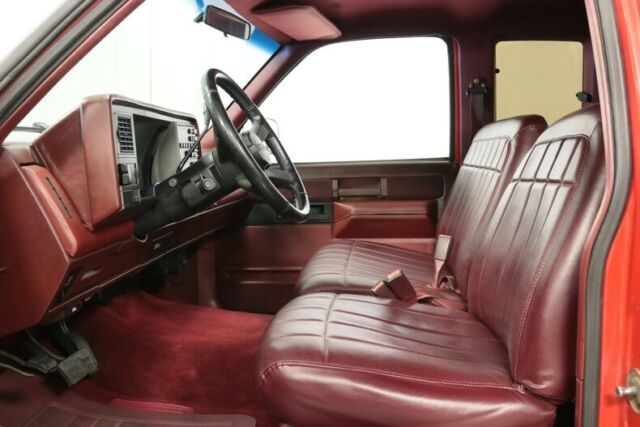 1989 Red Chevrolet C/K Pickup 1500 Pickup Truck
