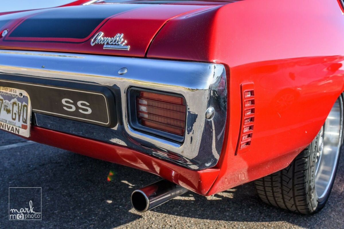 1970 Red Chevrolet Chevelle Coupe