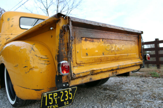 1954 YELLOW Chevrolet Other Pickups Standard Cab Pickup