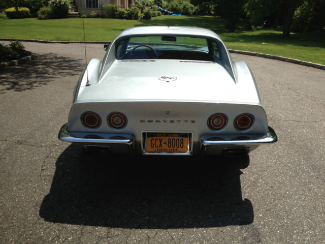 1970 Silver Chevrolet Corvette