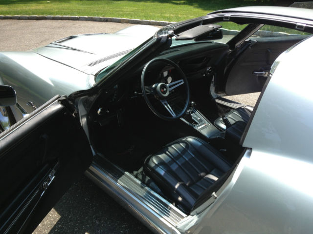 1970 Silver Chevrolet Corvette