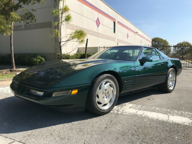 1993 Green Chevrolet Corvette Coupe