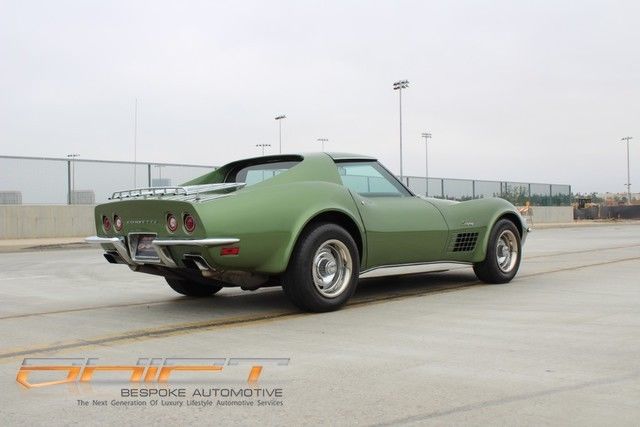 1972 Green Chevrolet Corvette Coupe