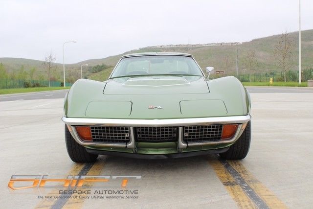 1972 Green Chevrolet Corvette Coupe