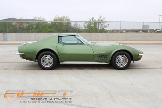 1972 Green Chevrolet Corvette Coupe