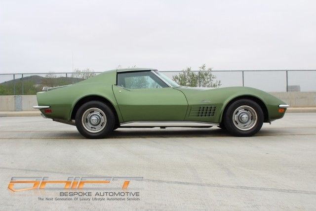 1972 Green Chevrolet Corvette Coupe